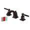 Fauceture FSC4685DKL Widespread Bathroom Faucet with Retail Pop-Up, Oil Rubbed Bronze FSC4685DKL - alternate 1